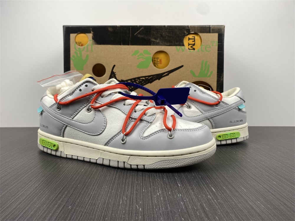 from O*ff-W*hite x Nike Dunk Low