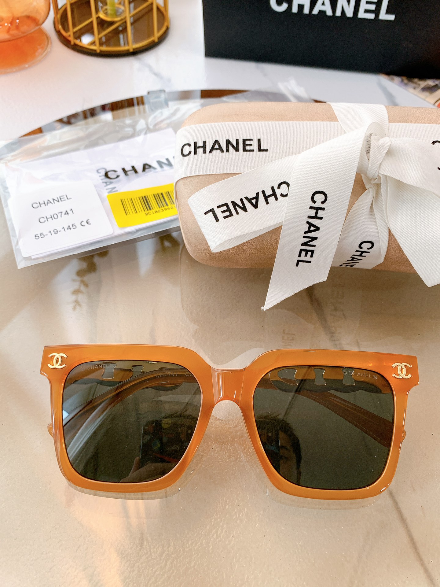 C*hanel Glasses Top
