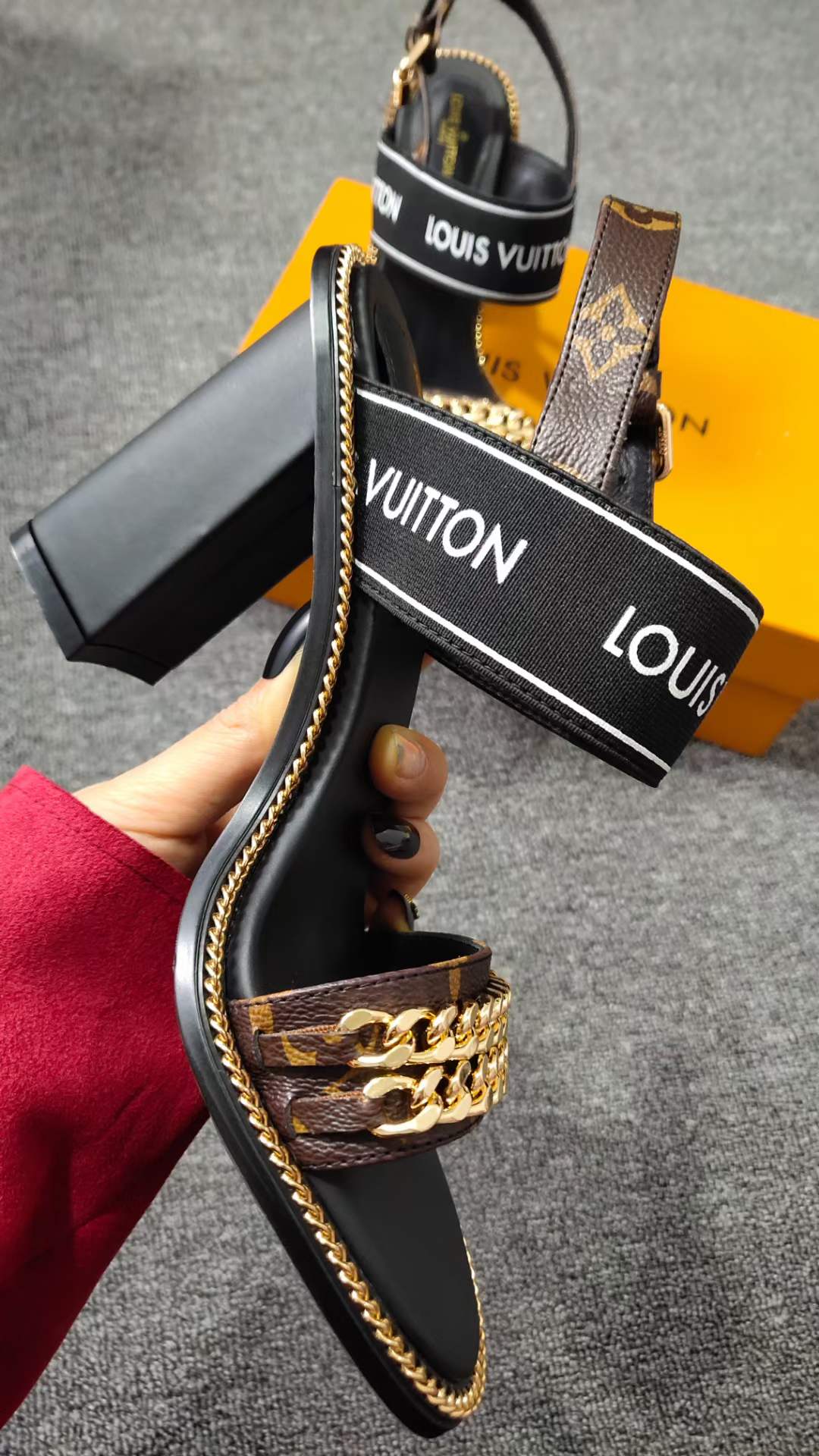 Women L*ouis V*uitton Top Slippers