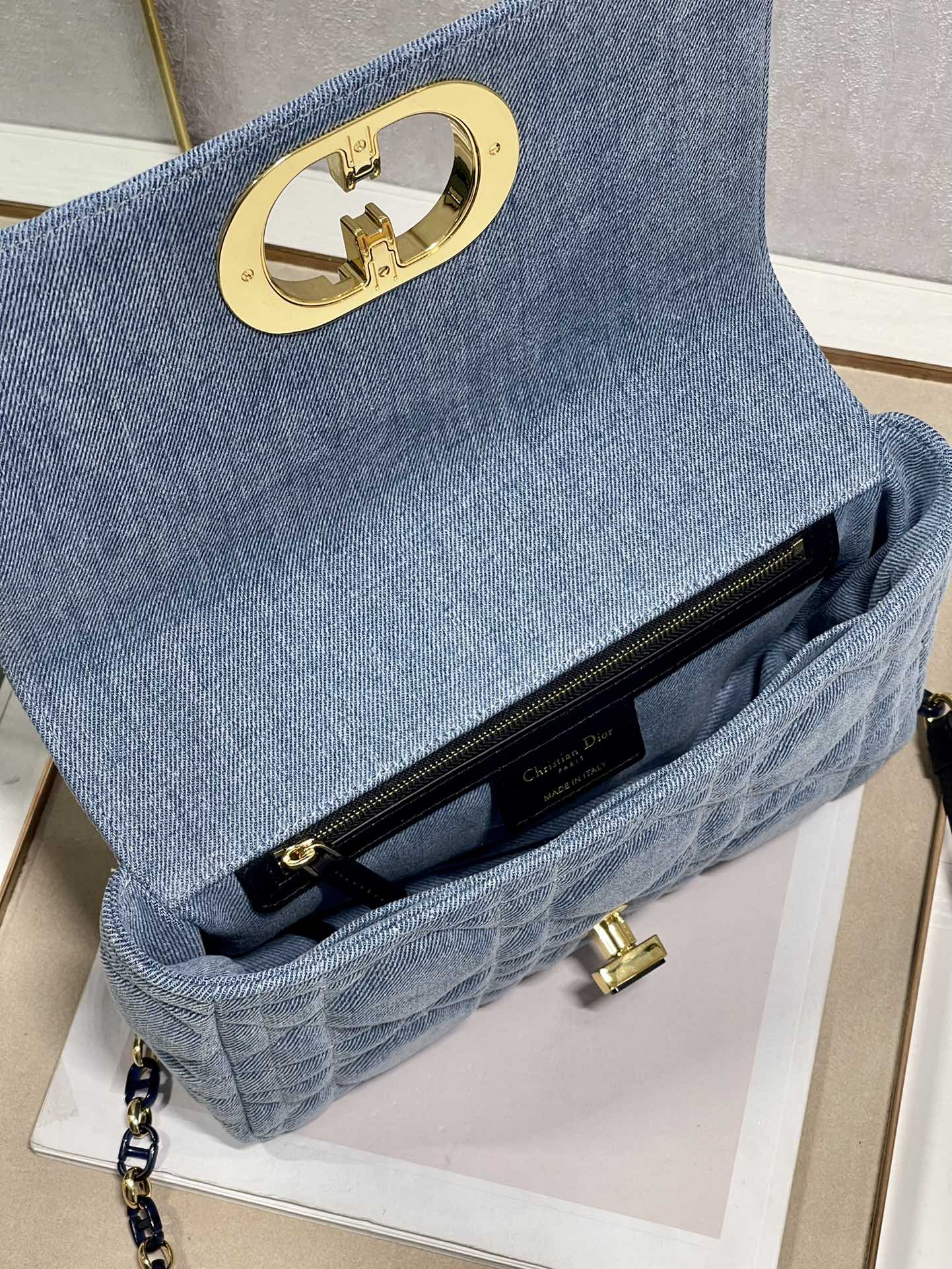 D*ior Top Bag 25.5*15.5*8CM