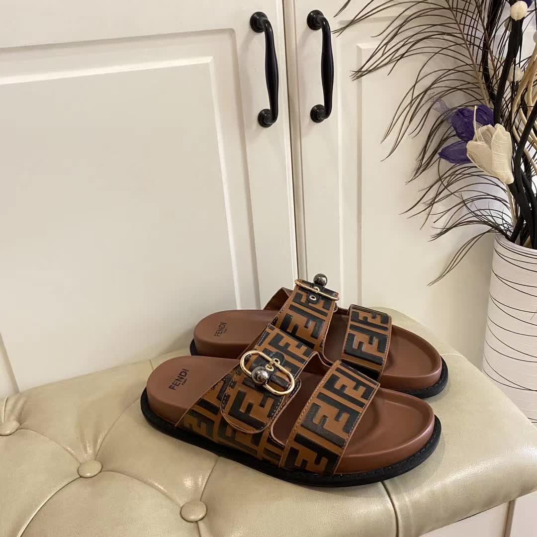 Men Women F*endi Sandals Top