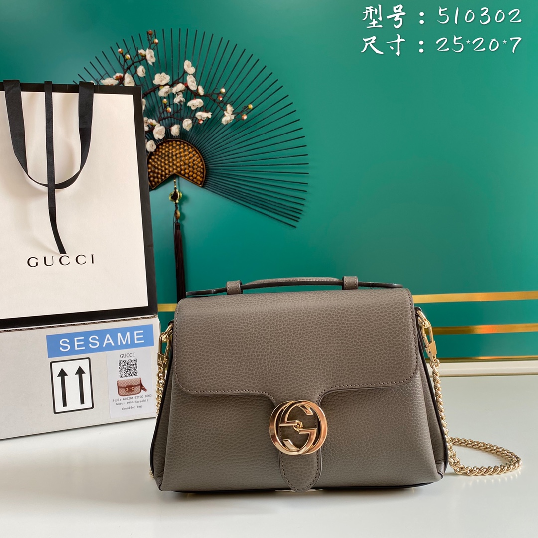 G*ucci Bag Top Quality 25*20*7cm