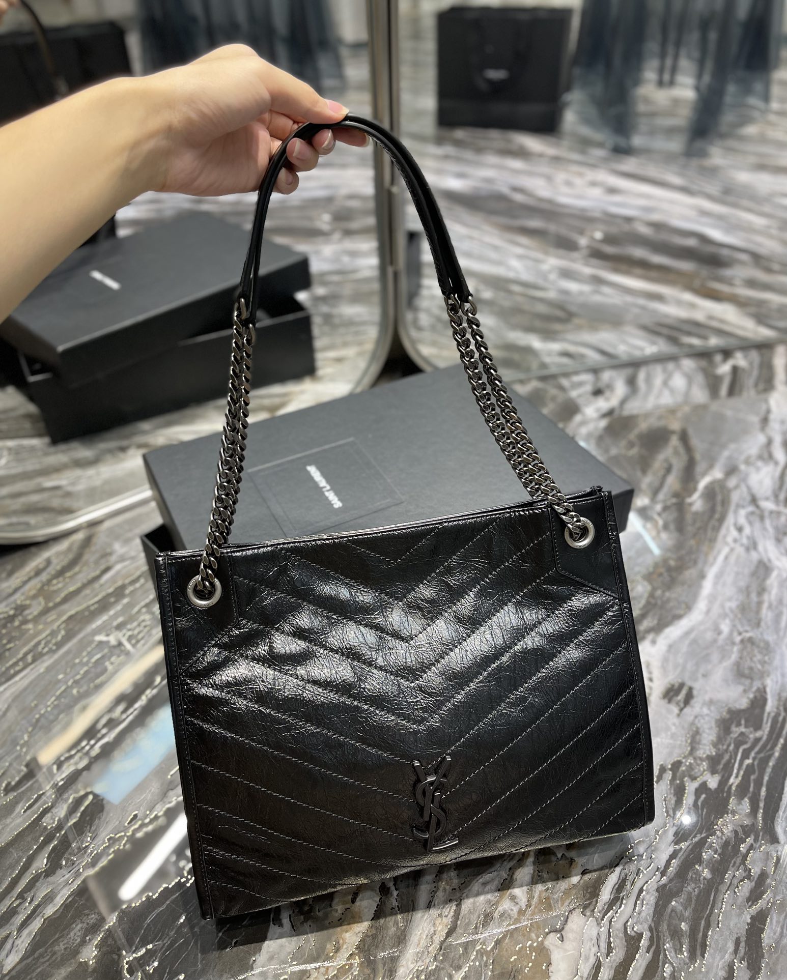 Y*SL Bag Top Quality 33*27*11.5CM