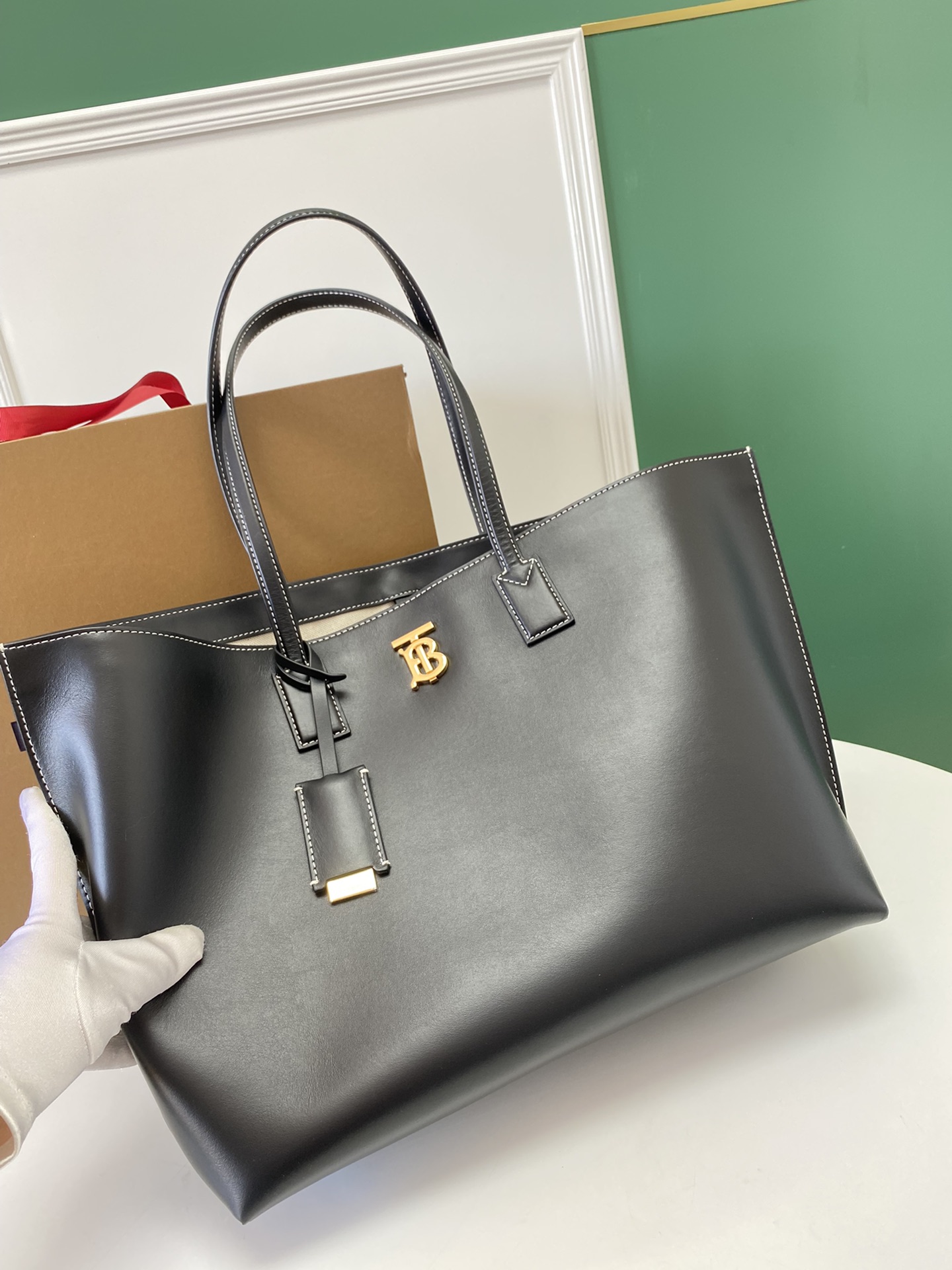 B*urberry Bag Top Quality 34*14*28CM