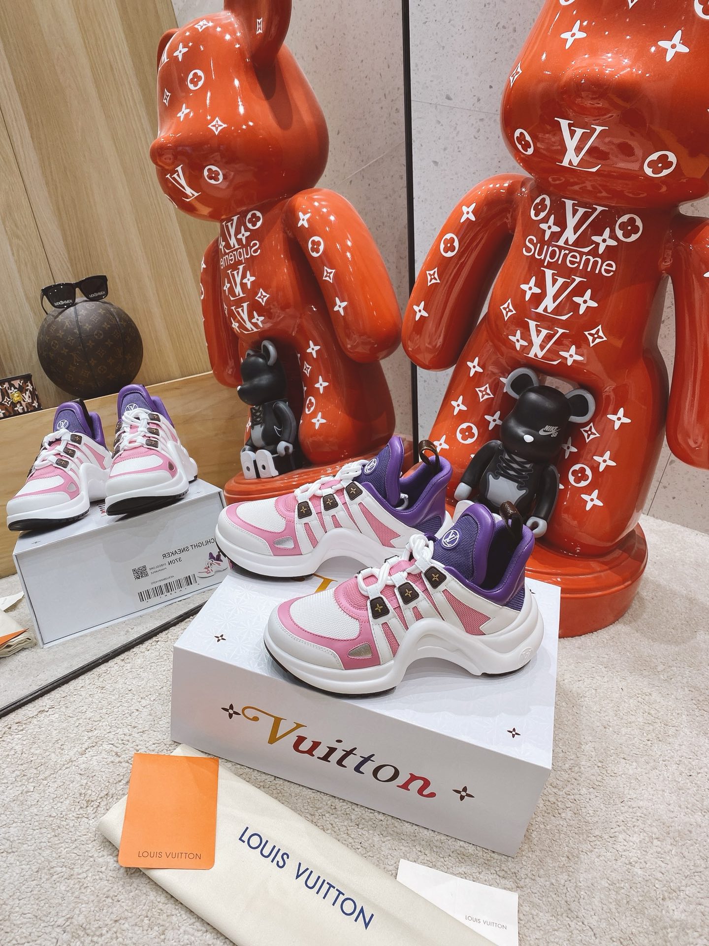 Women L*ouis V*uitton Top Sneaker Top Sneaker