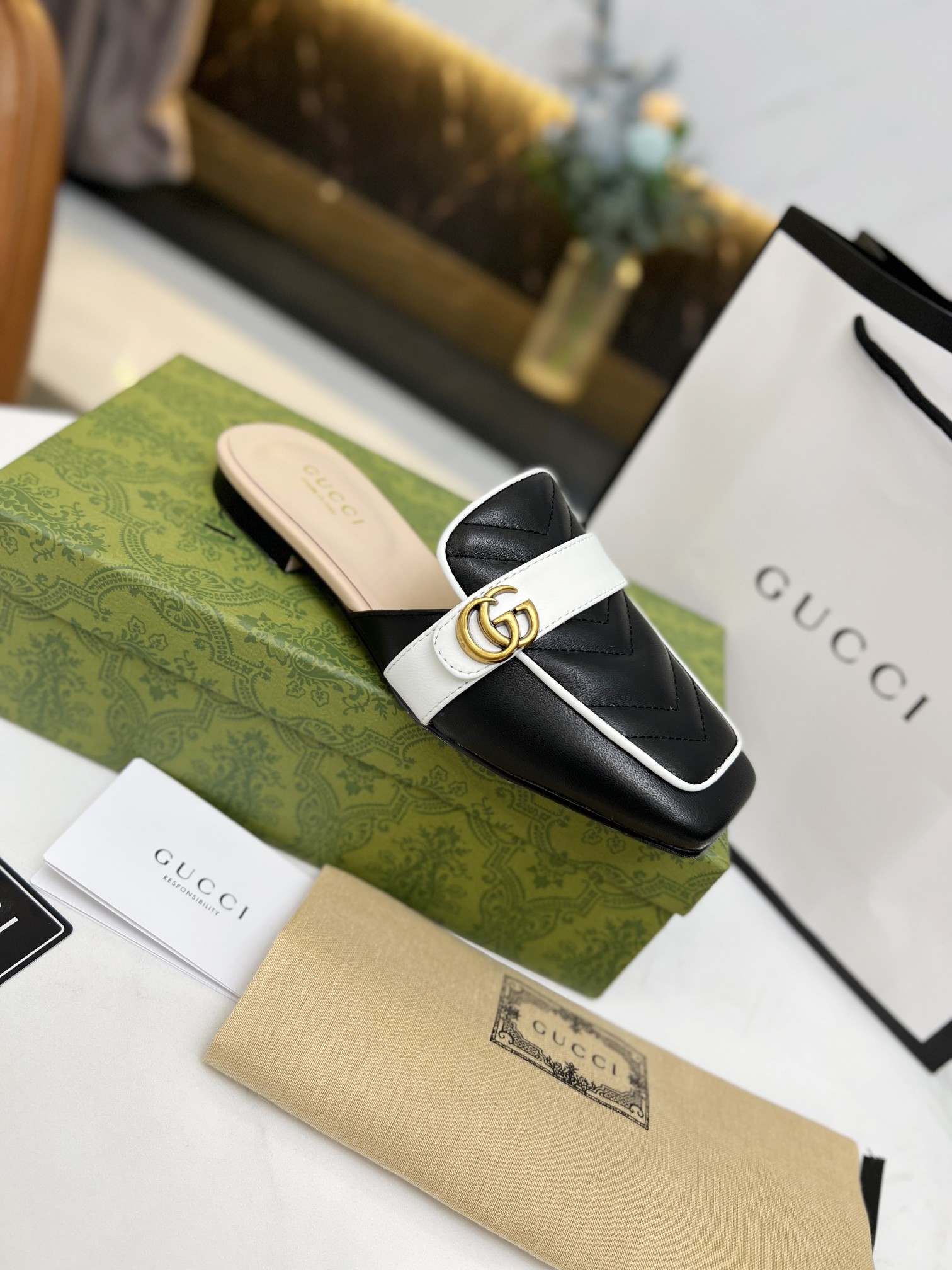 Women G*ucci Top Sandals