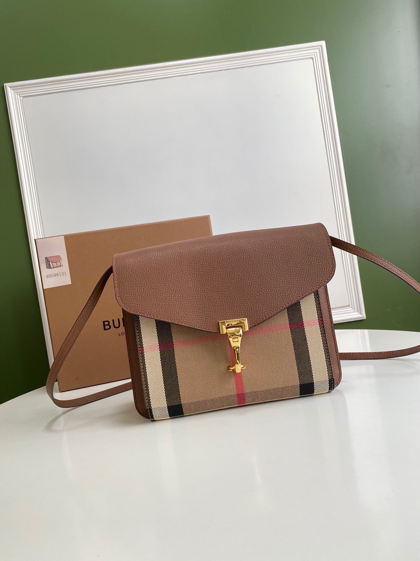 B*urberry Bag Top Quality 24*7*18cm