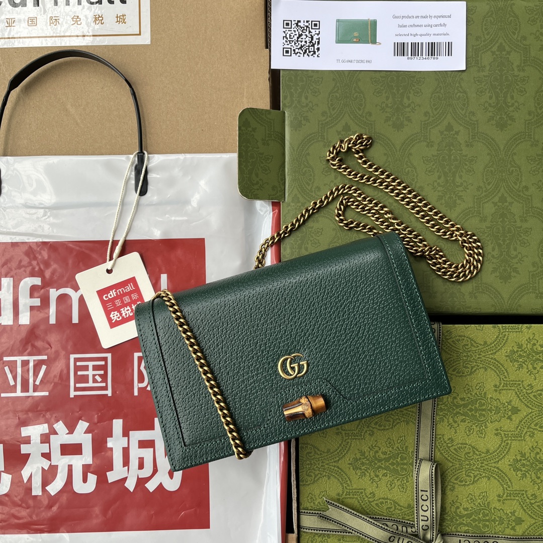 G*ucci Bag Top Quality 19*11*5cm