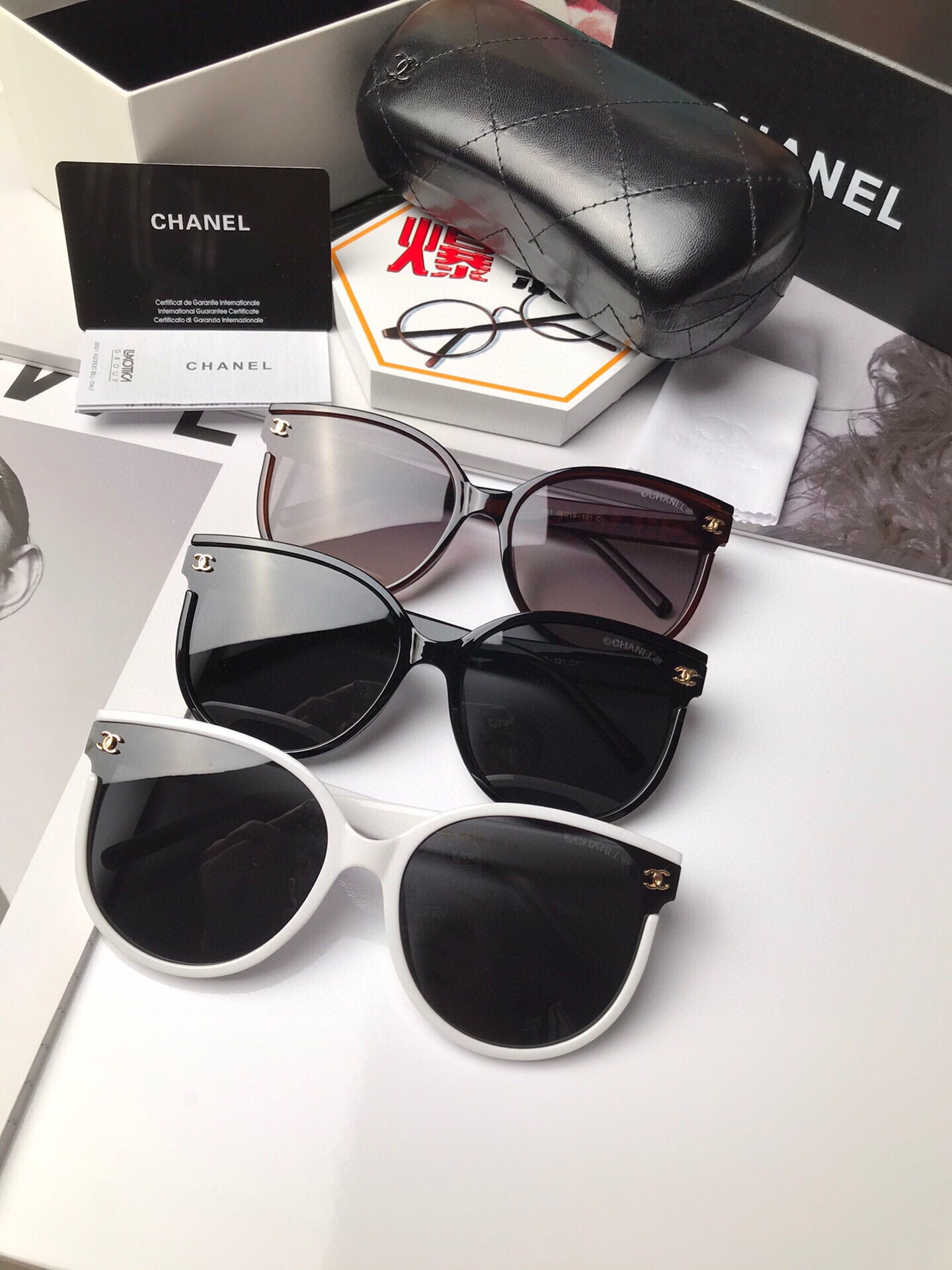 C*hanel Glasses Top