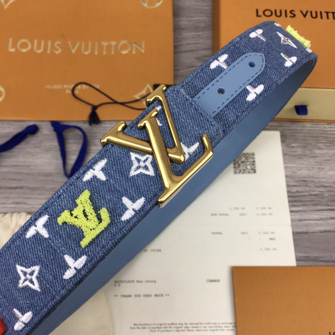L*ouis V*uitton Belts Top Quality 35MM