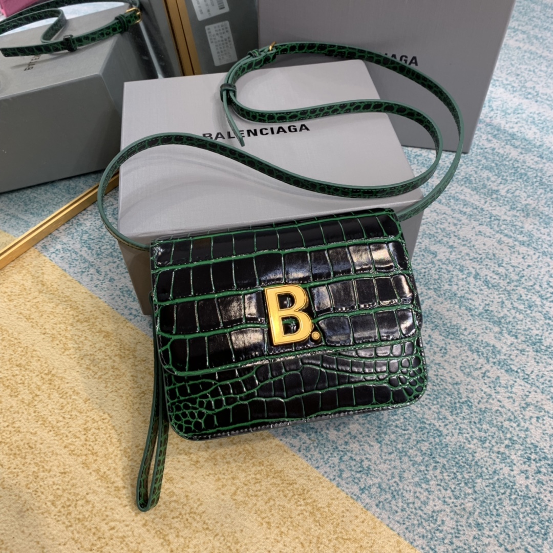 B*alenciaga Top Bag 18*9*14cm