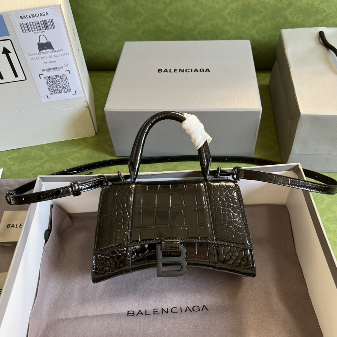 B*alenciaga Bag Top Quality 19*13*8cm