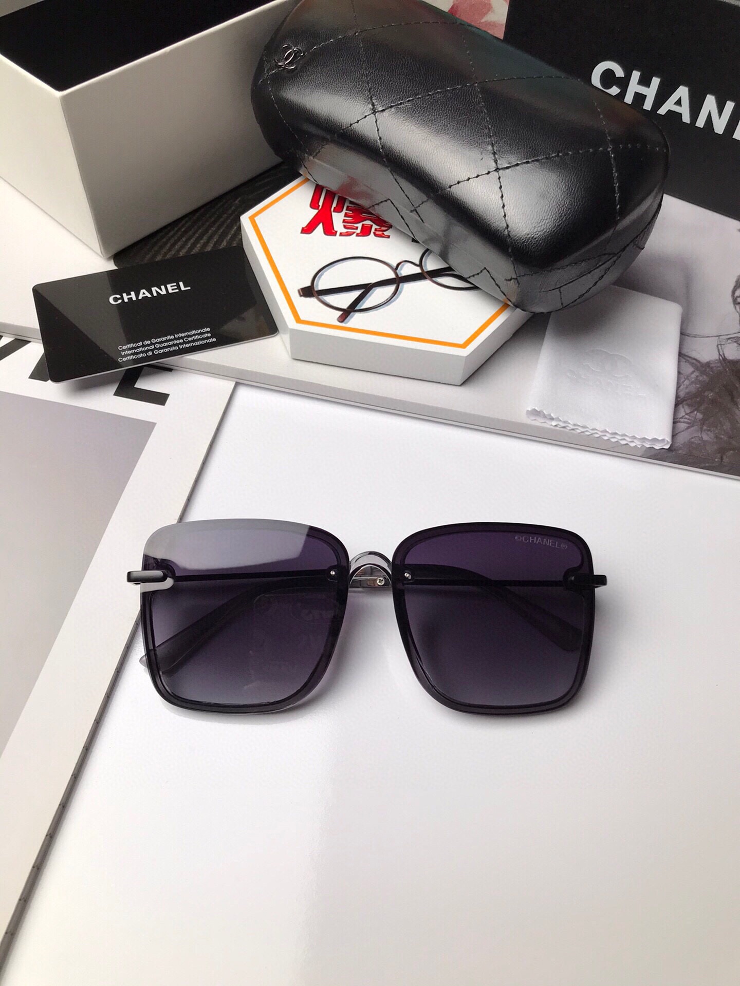 C*hanel Glasses Top