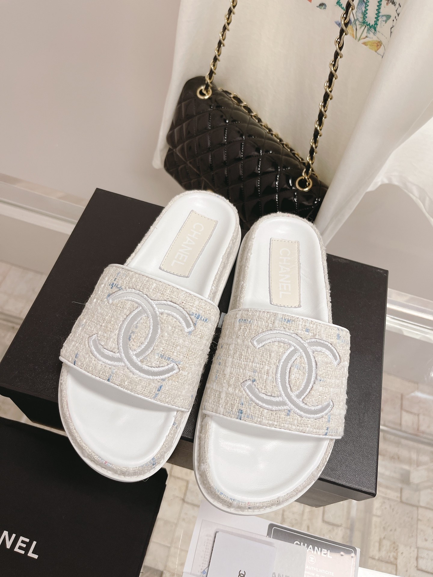 Women C*hanel Top Sandals