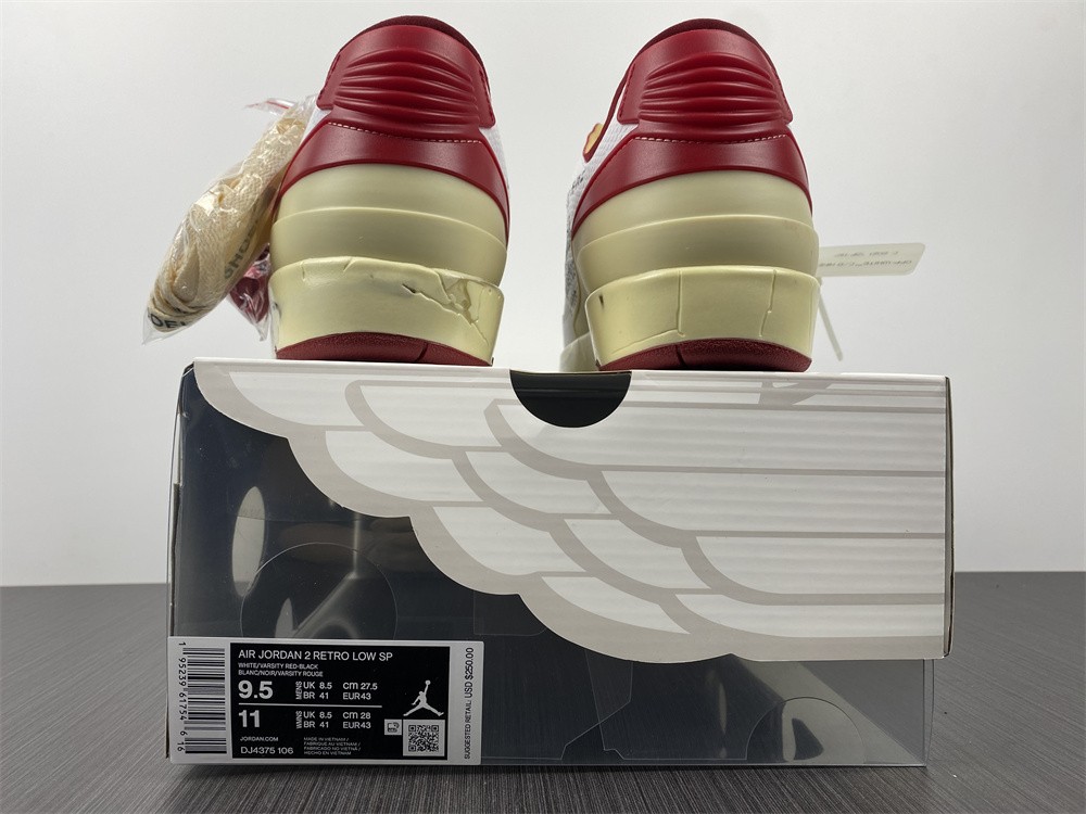 O*FF-W*HITE x Air Jordan 2 Low DJ4375-106