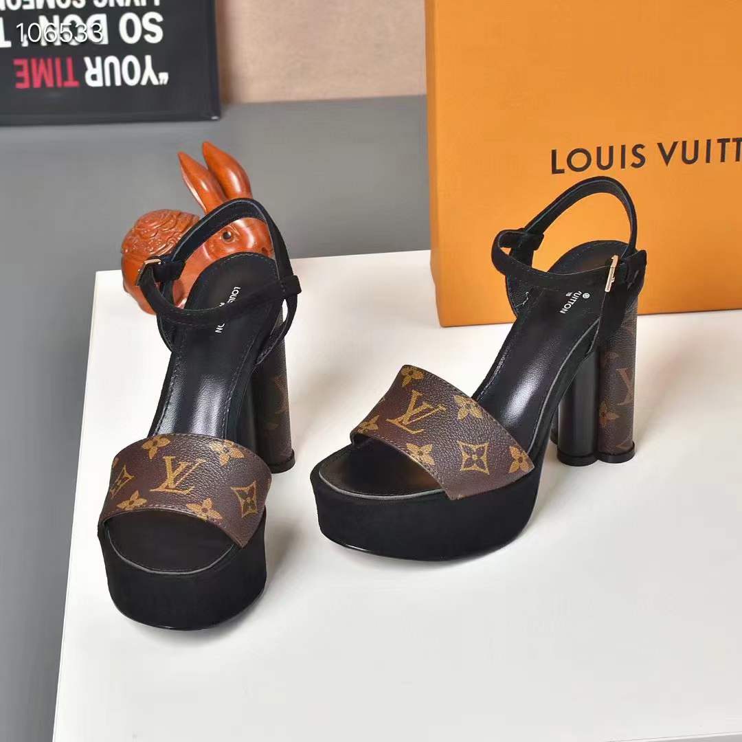 Women L*ouis V*uitton Top Slippers