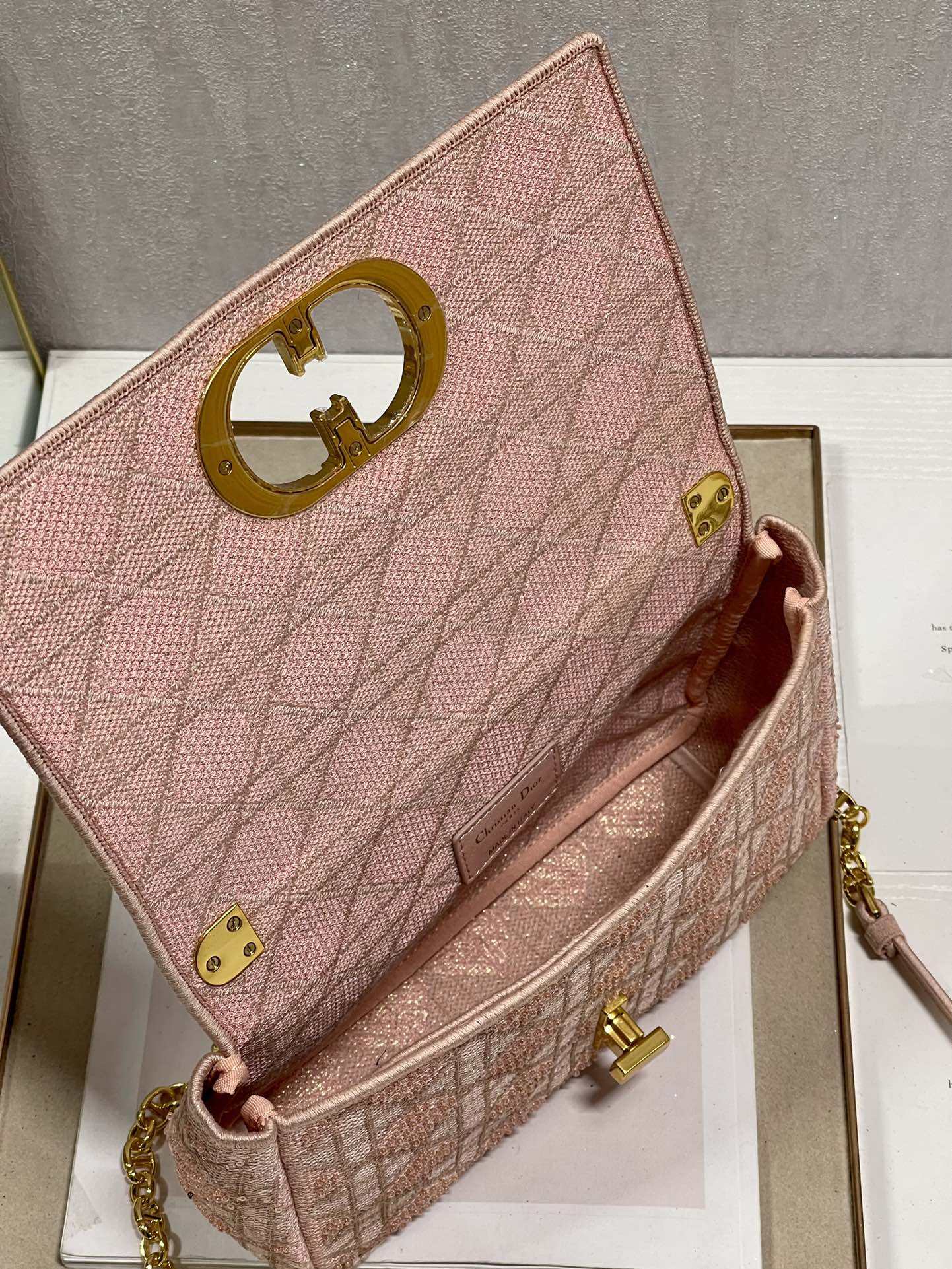 D*ior Top Bag 25CM