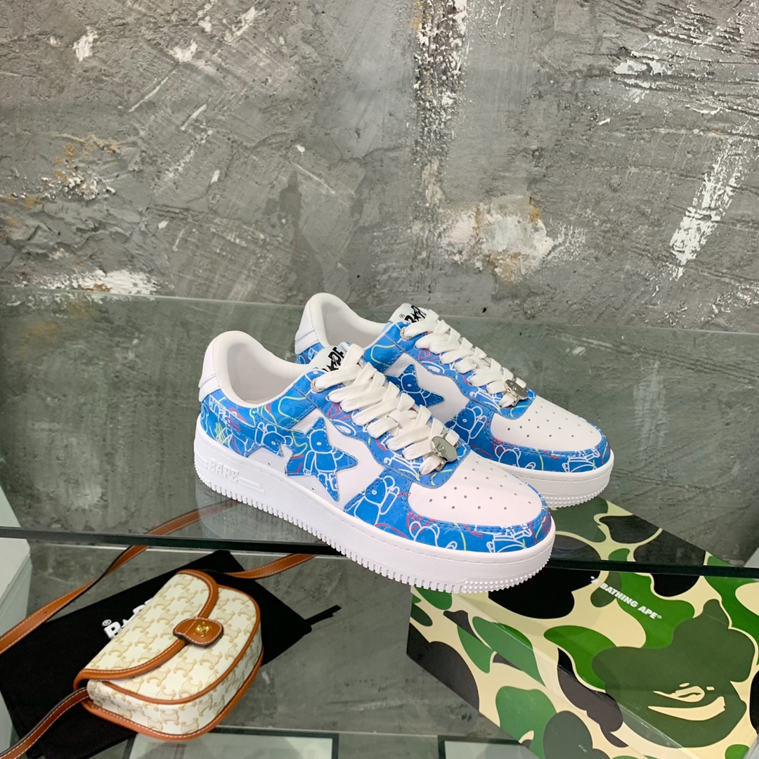 Men Women B*ape Top Sneaker