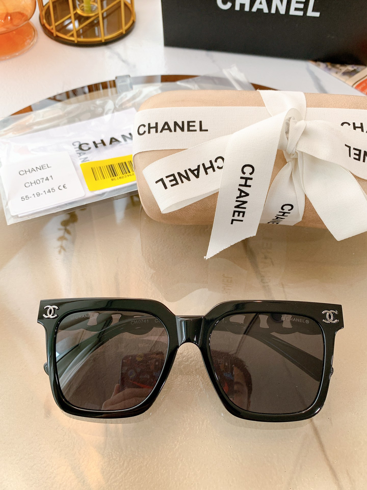 C*hanel Glasses Top