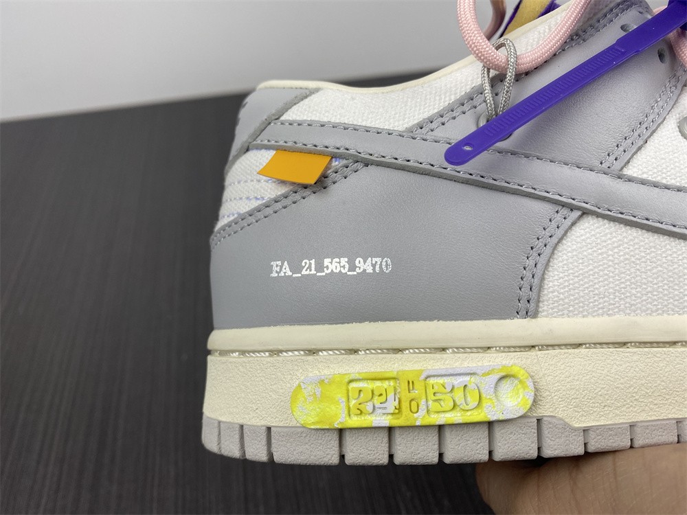from O*ff-W*hite x Nike Dunk Low