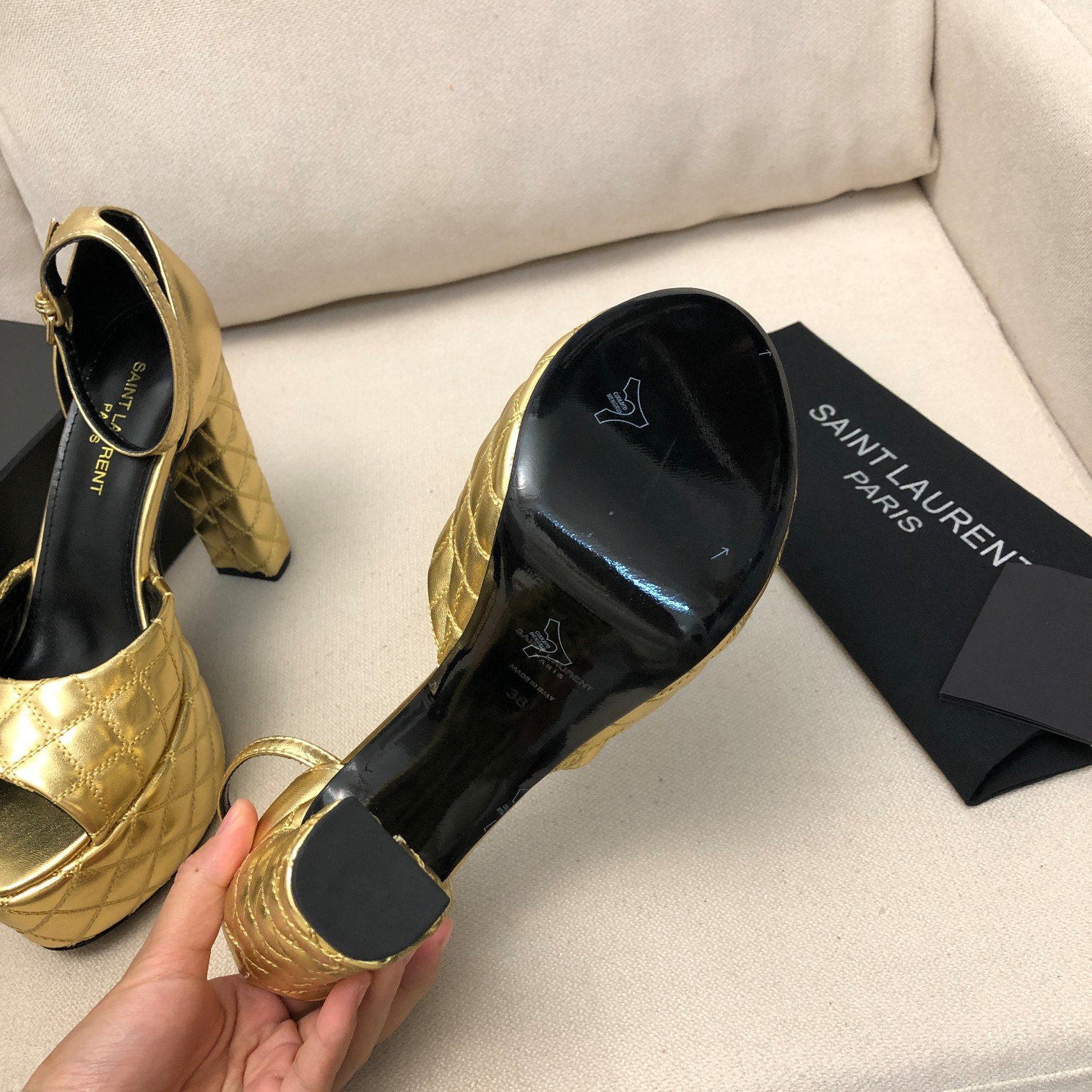 Women Y*SL Top Quality High Heels