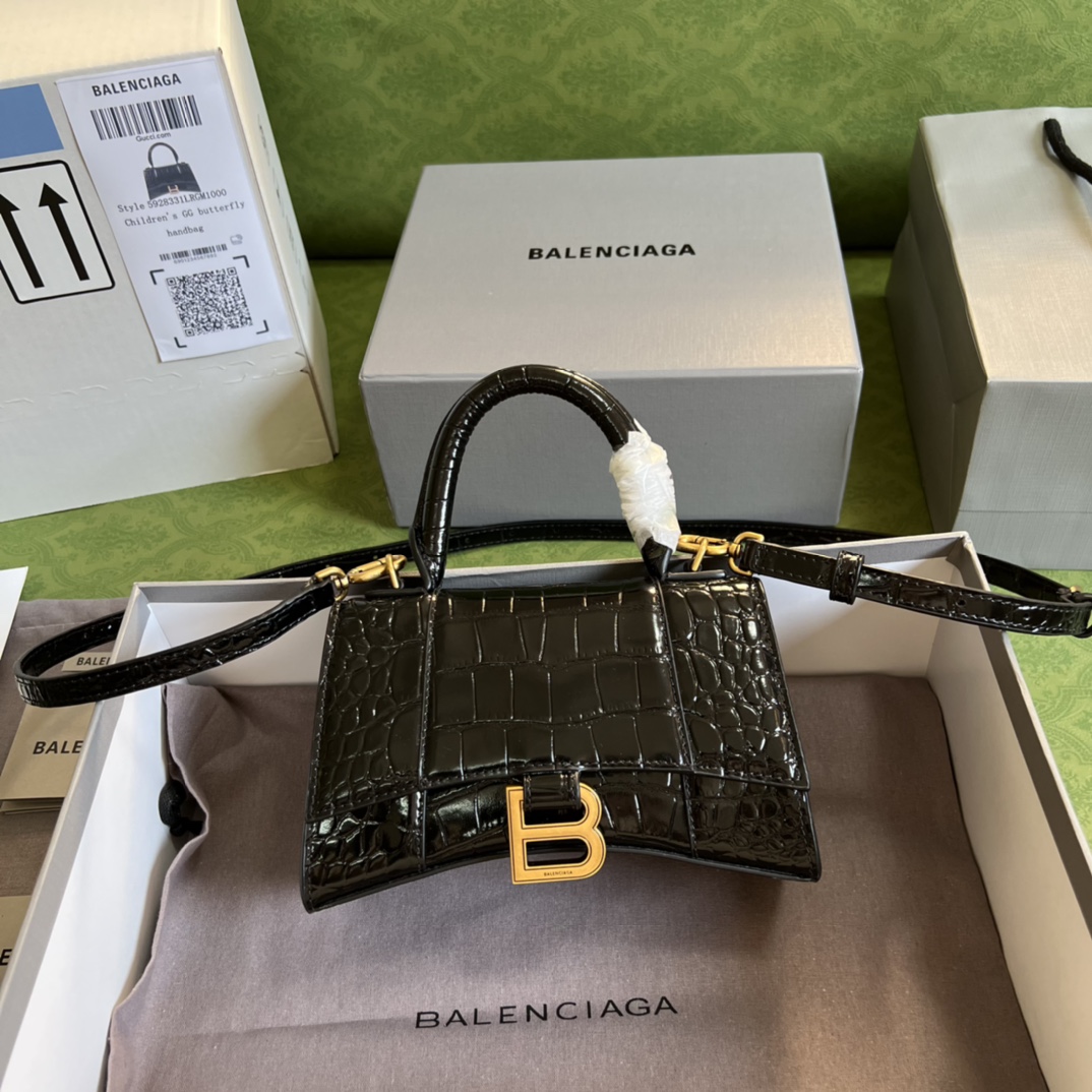 B*alenciaga Bag Top Quality 19*13*8cm