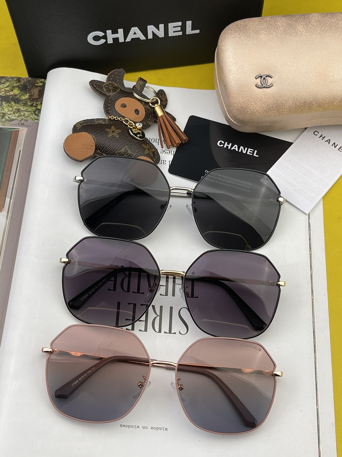 C*hanel Glasses Top