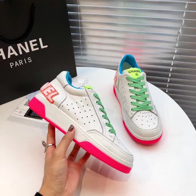 Women C*hanel Top Sneaker