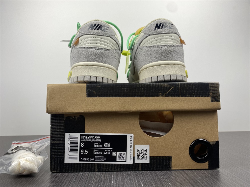 from O*ff-W*hite x Nike Dunk Low