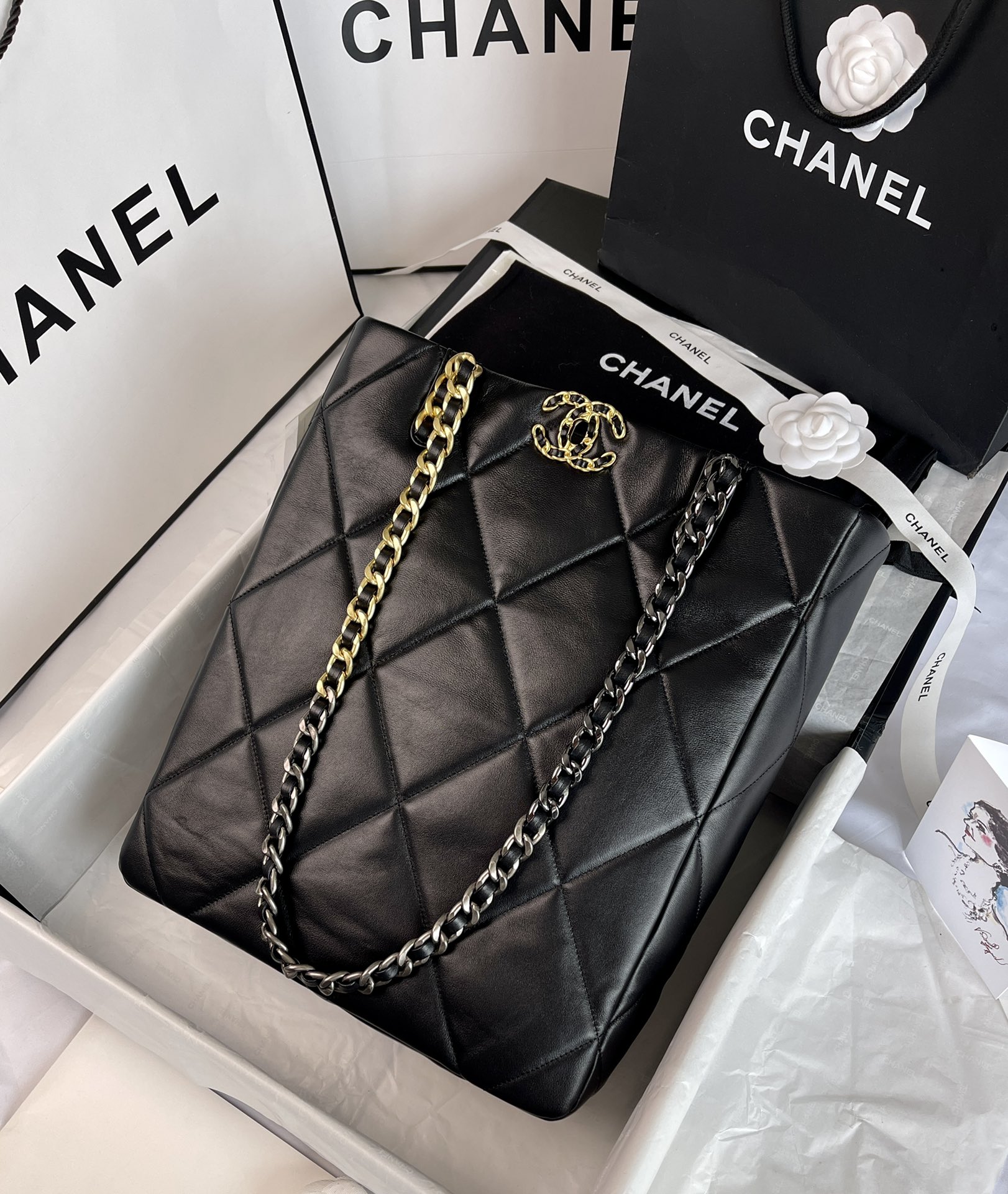 C*hanel Top Bag 30*37*10CM