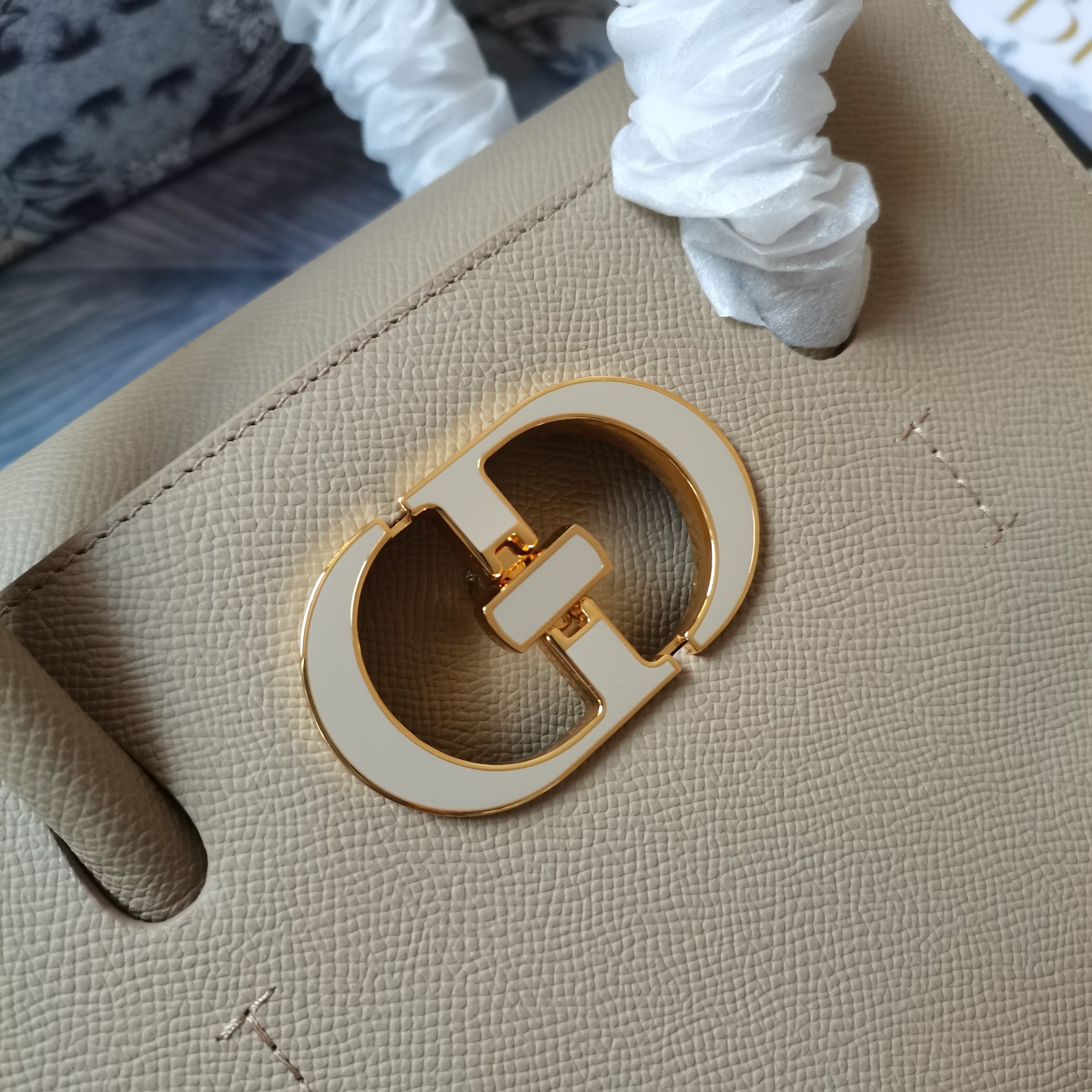 D*ior Bag Top Quality 25*19*12CM