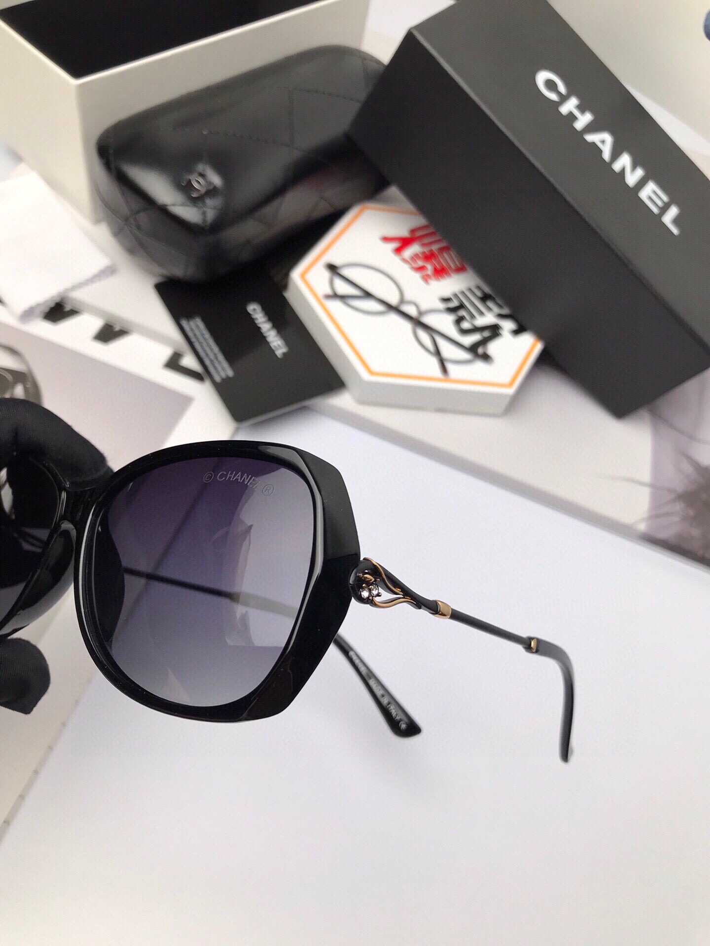 C*hanel Glasses Top