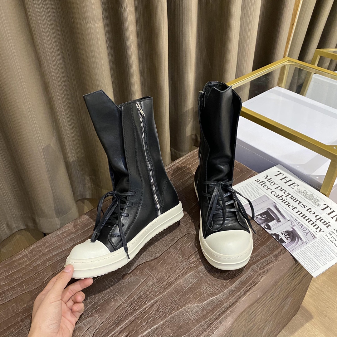 Men Women R*ick O*wens Top Sneaker