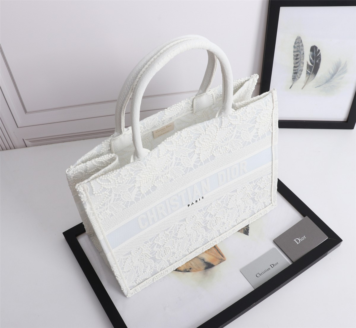 D*ior Top Bag 36*18*28CM