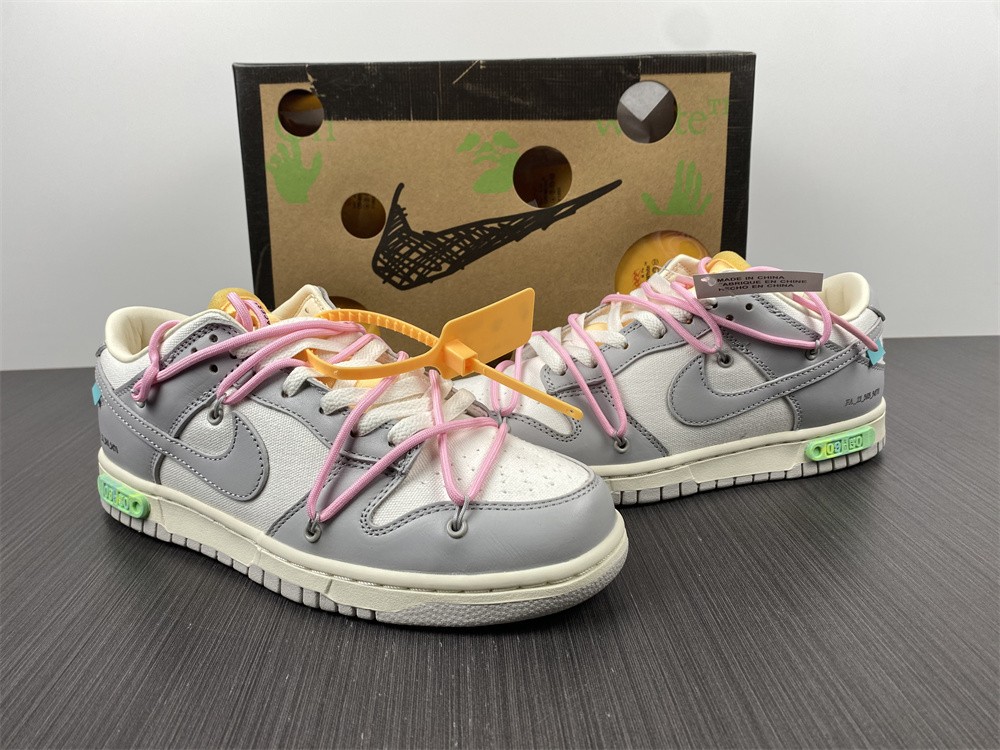 from O*ff-W*hite x Nike Dunk Low