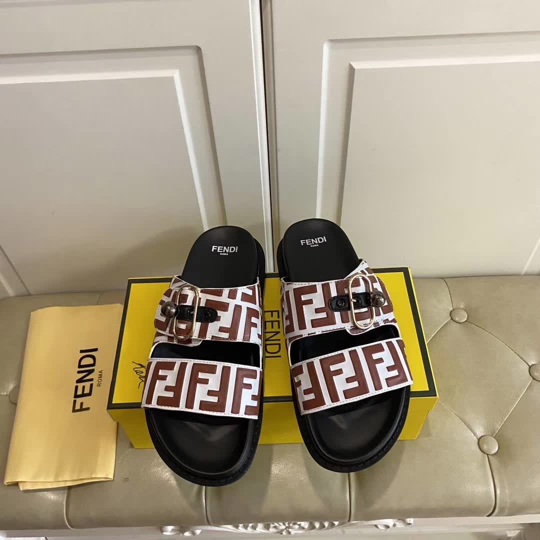 Men Women F*endi Sandals Top