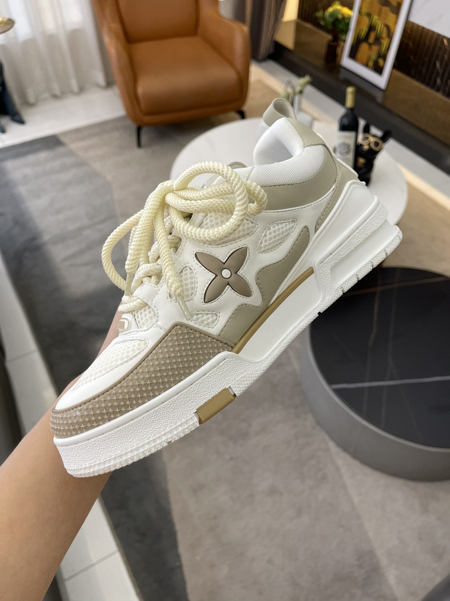 Men Women L*ouis V*uitton Top Sneakers