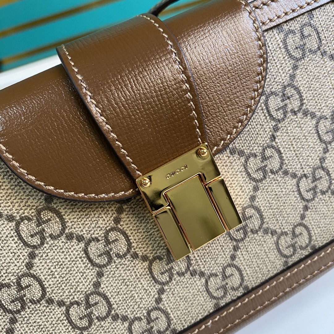 G*ucci Bag Top Quality 18*10.5*6.5CM