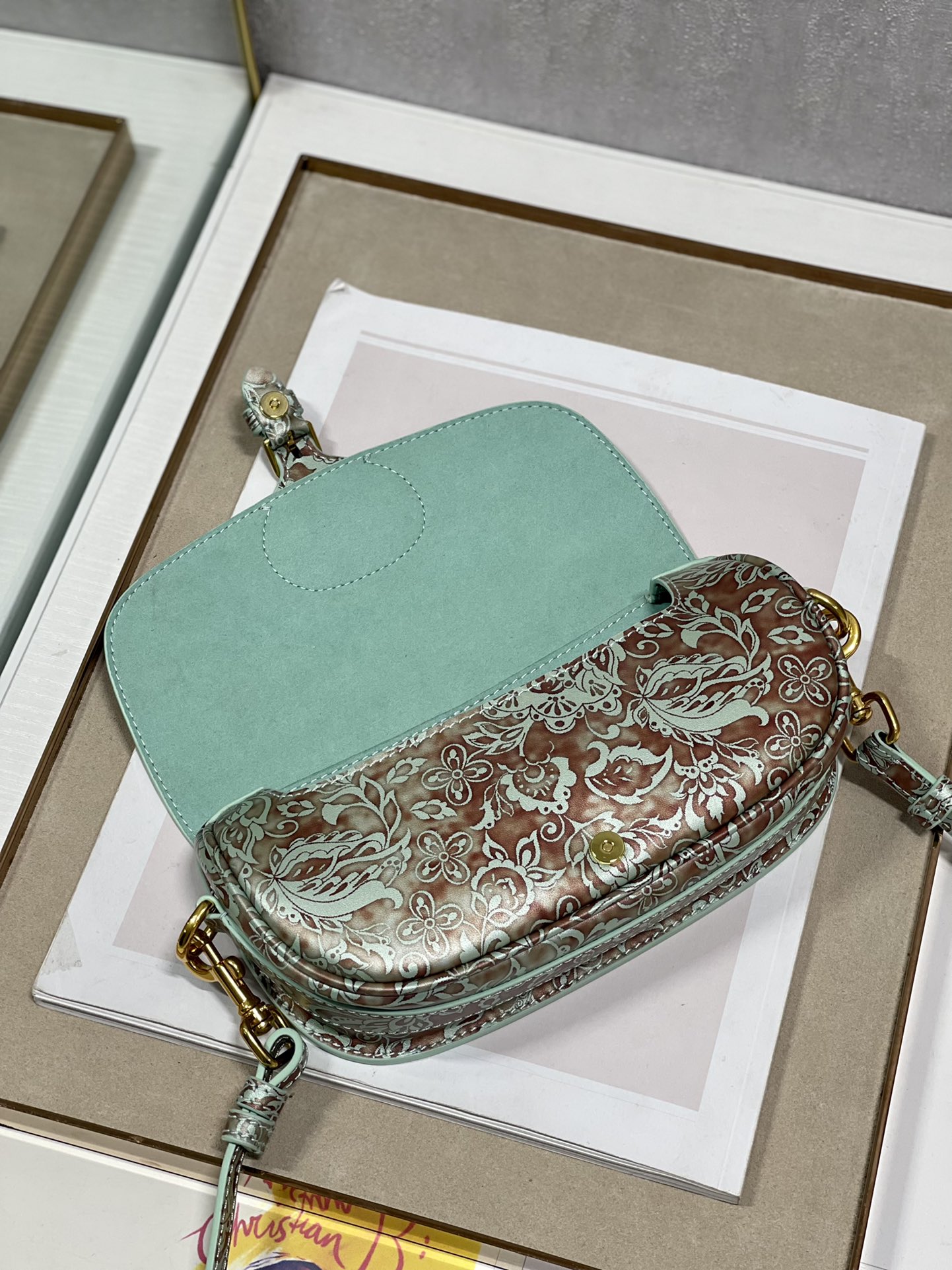 D*ior Bag Top Quality 21*5*12CM
