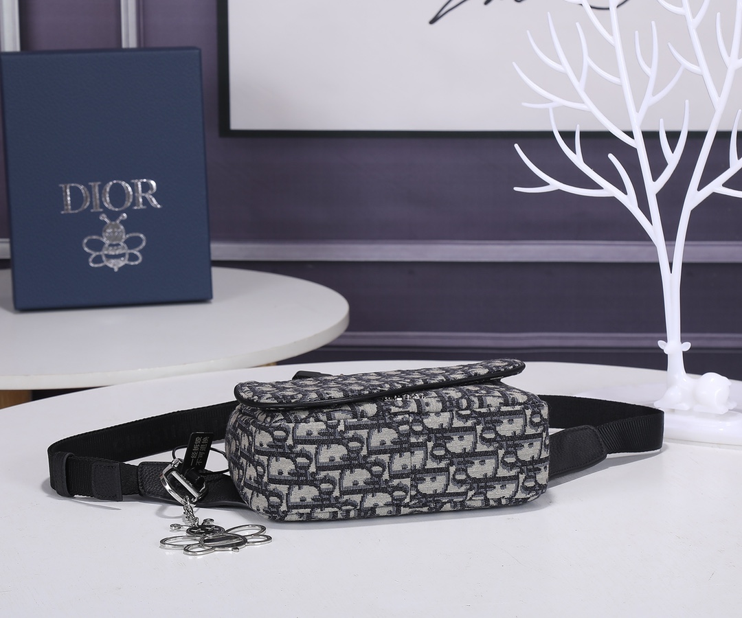 D*ior Top Bag 19*14*6cm