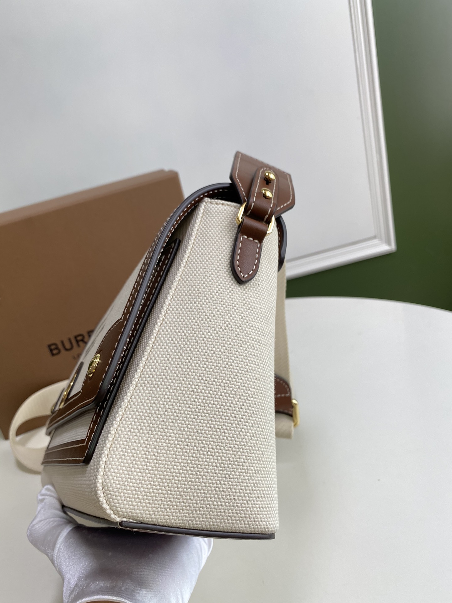 B*urberry Bag Top Quality 25*8.5*18CM