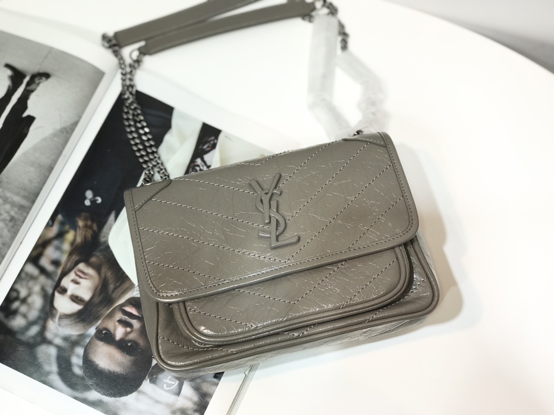 Y*SL Top Bag 22*16.5*7.5cm