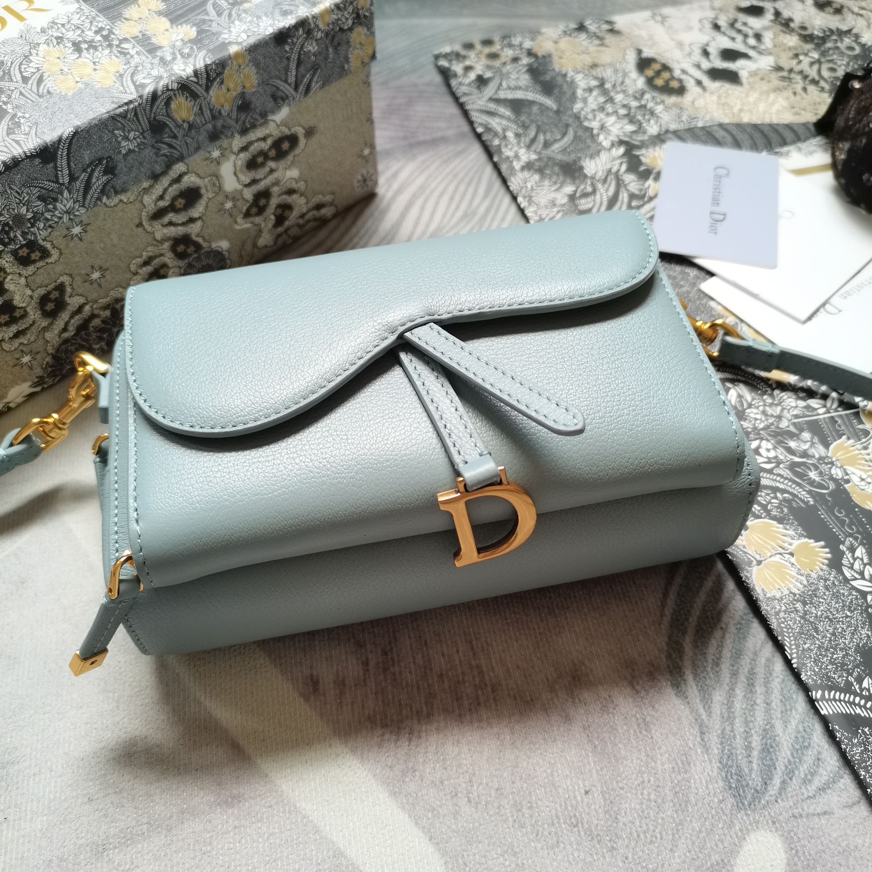 D*ior Bag Top Quality 19*10.5*5CM