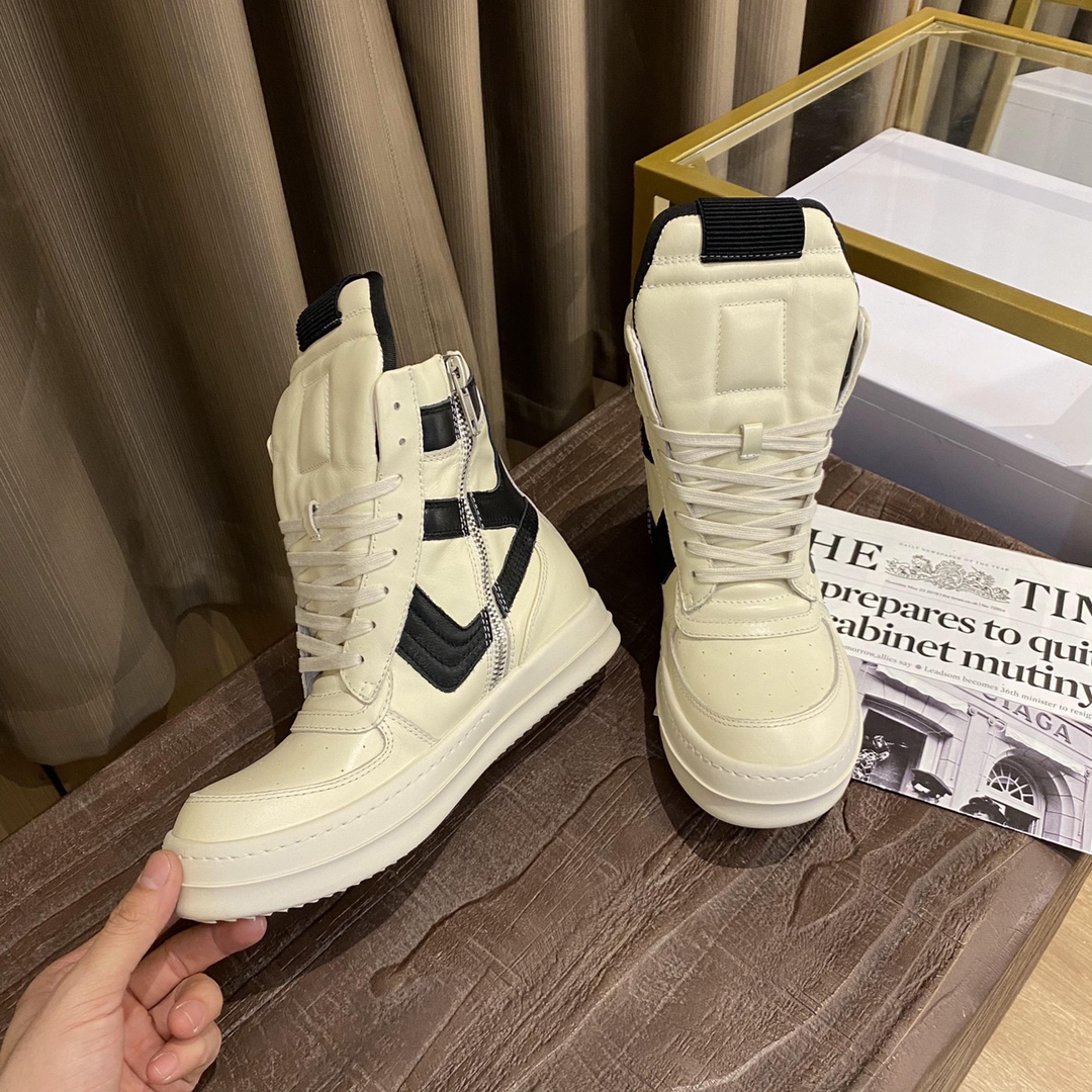 Men Women R*ick O*wens Top Sneaker