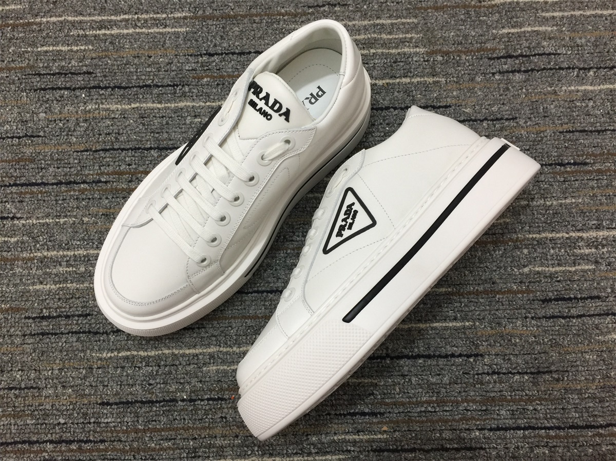 Men P*rada Top Sneakers