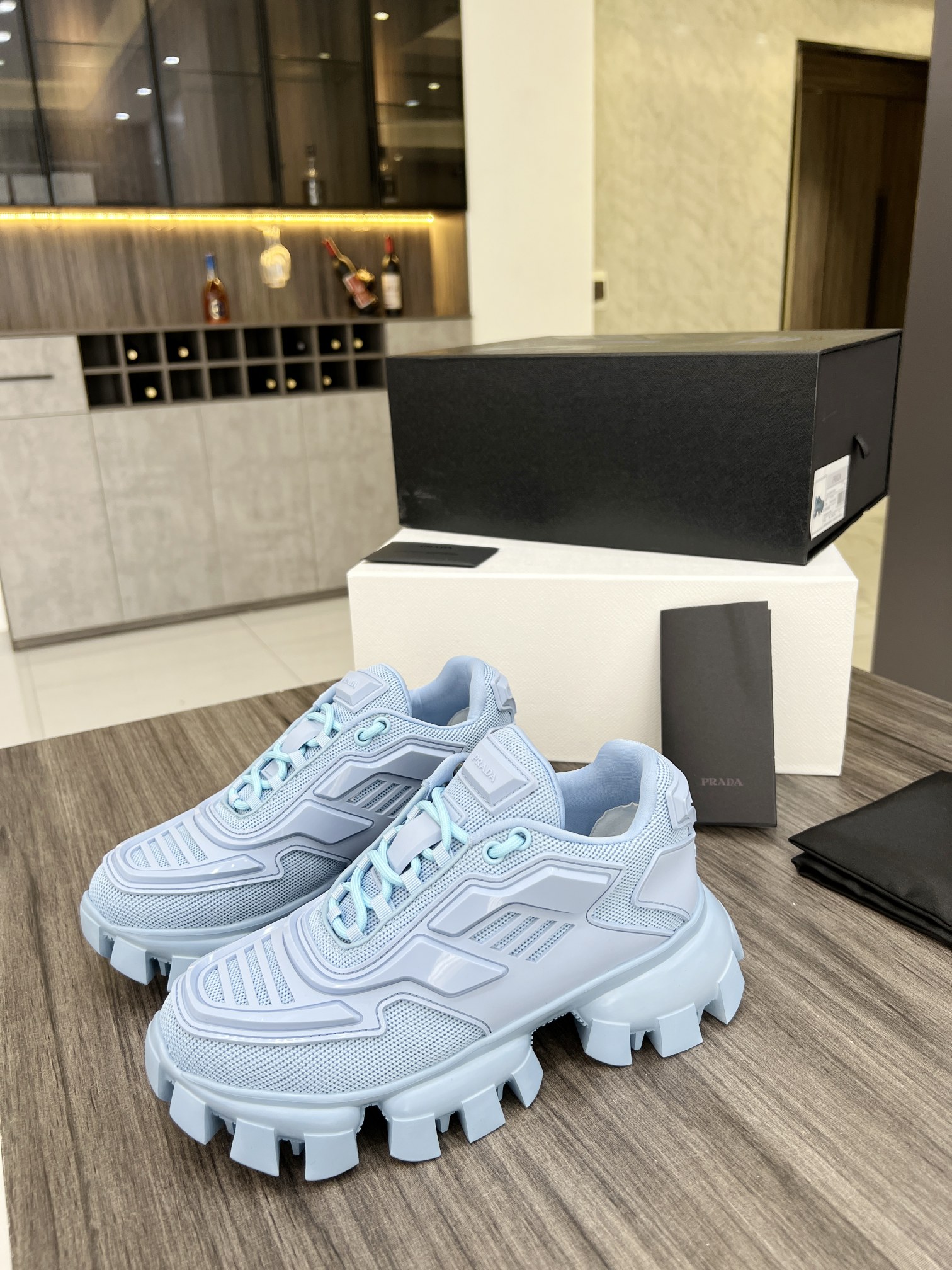 Men Women P*rada Top Sneaker