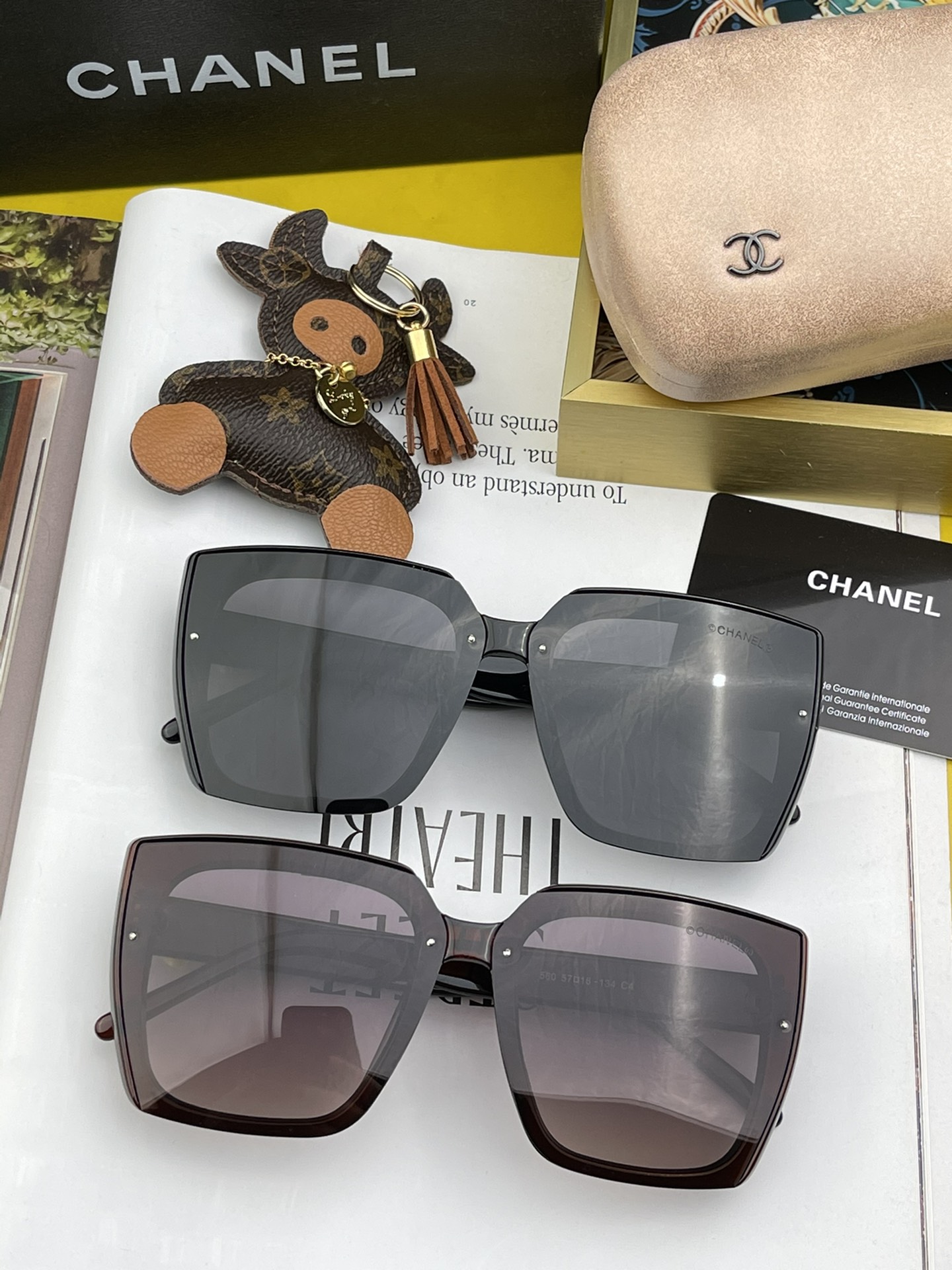 C*hanel Glasses Top