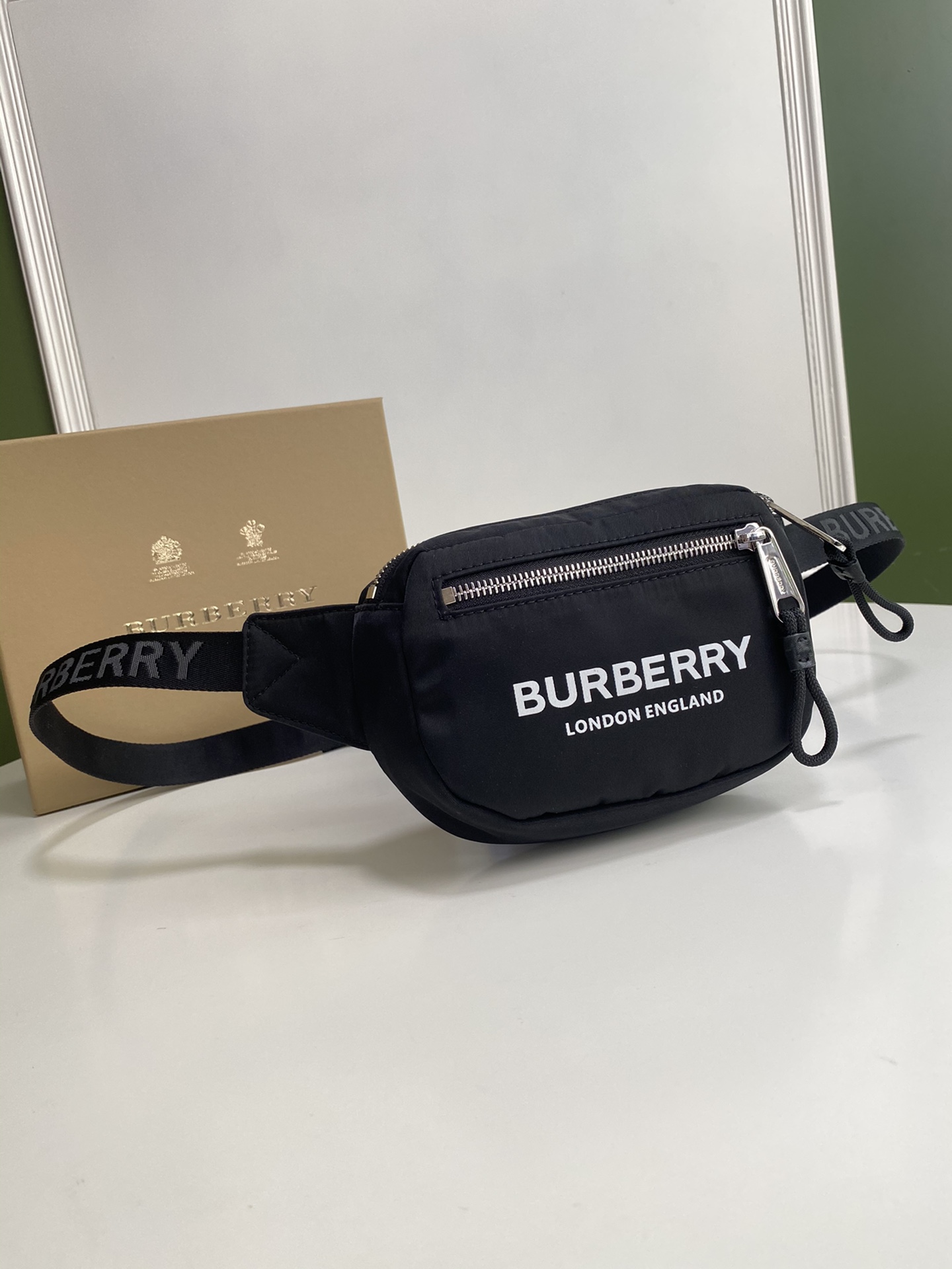 B*urberry Bag Top Quality 18.5*3.7*12.5cm
