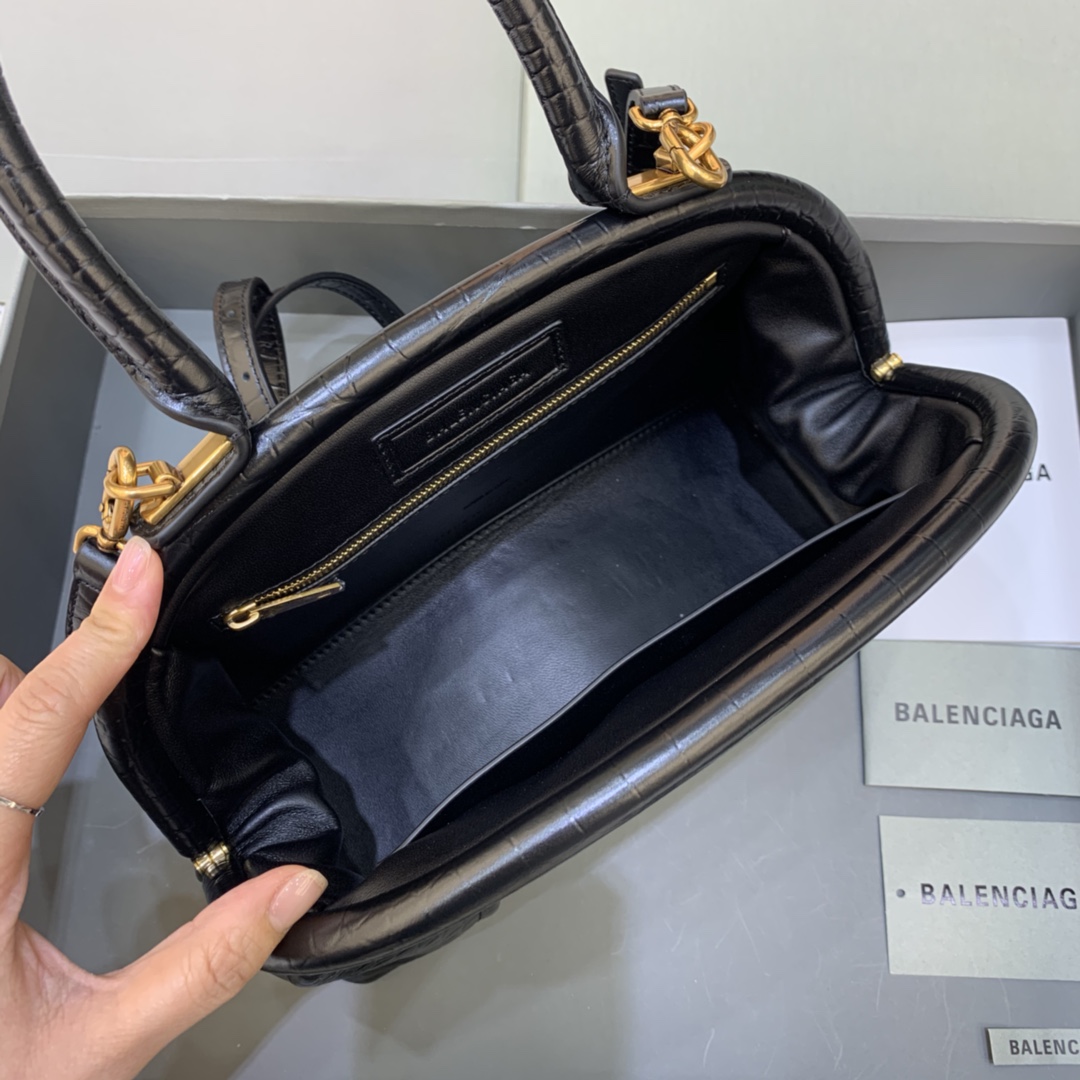 B*alenciaga Bag Top Quality 27*15.5*11CM