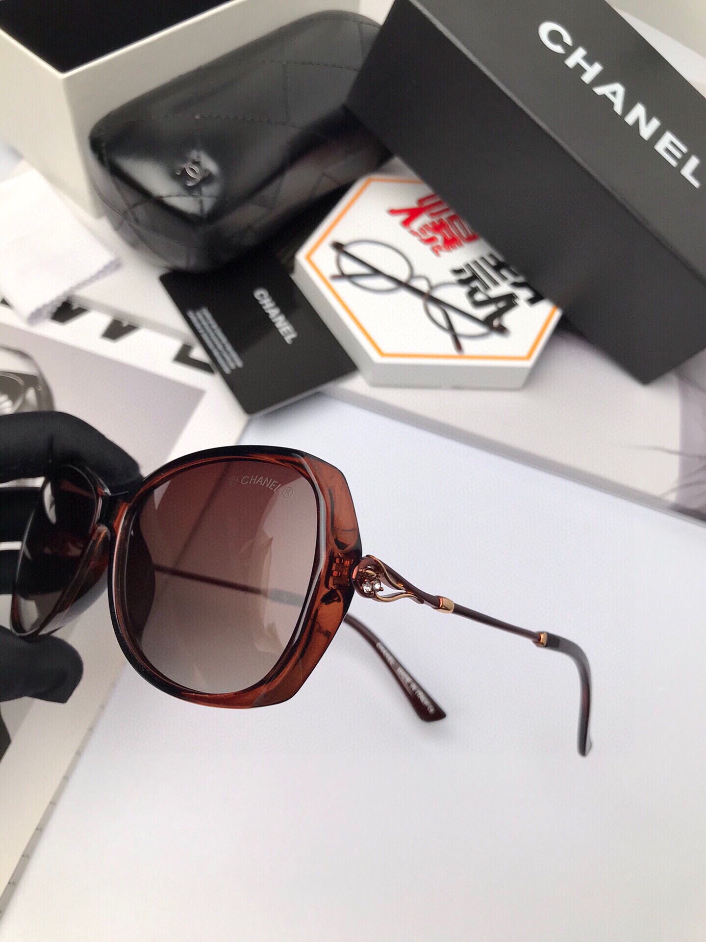 C*hanel Glasses Top